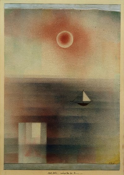 Calm Sea by Paul Klee
